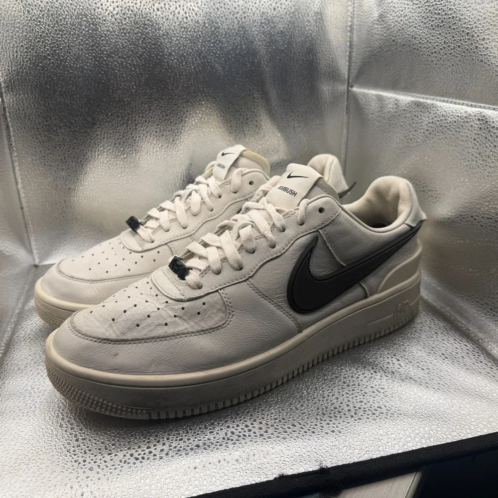Size 13 Nike Air Force 1 Low x AMBUSH Phantom White‎ Mens Sneakers DV3464-002
